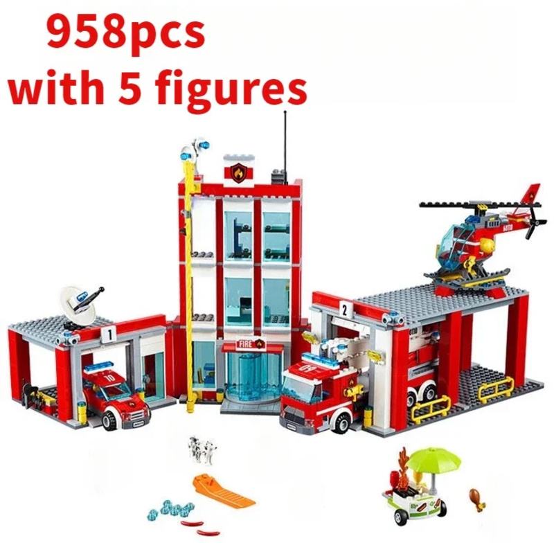 City Fire Station Elicottero C - Lego Set City recensione e prezzo