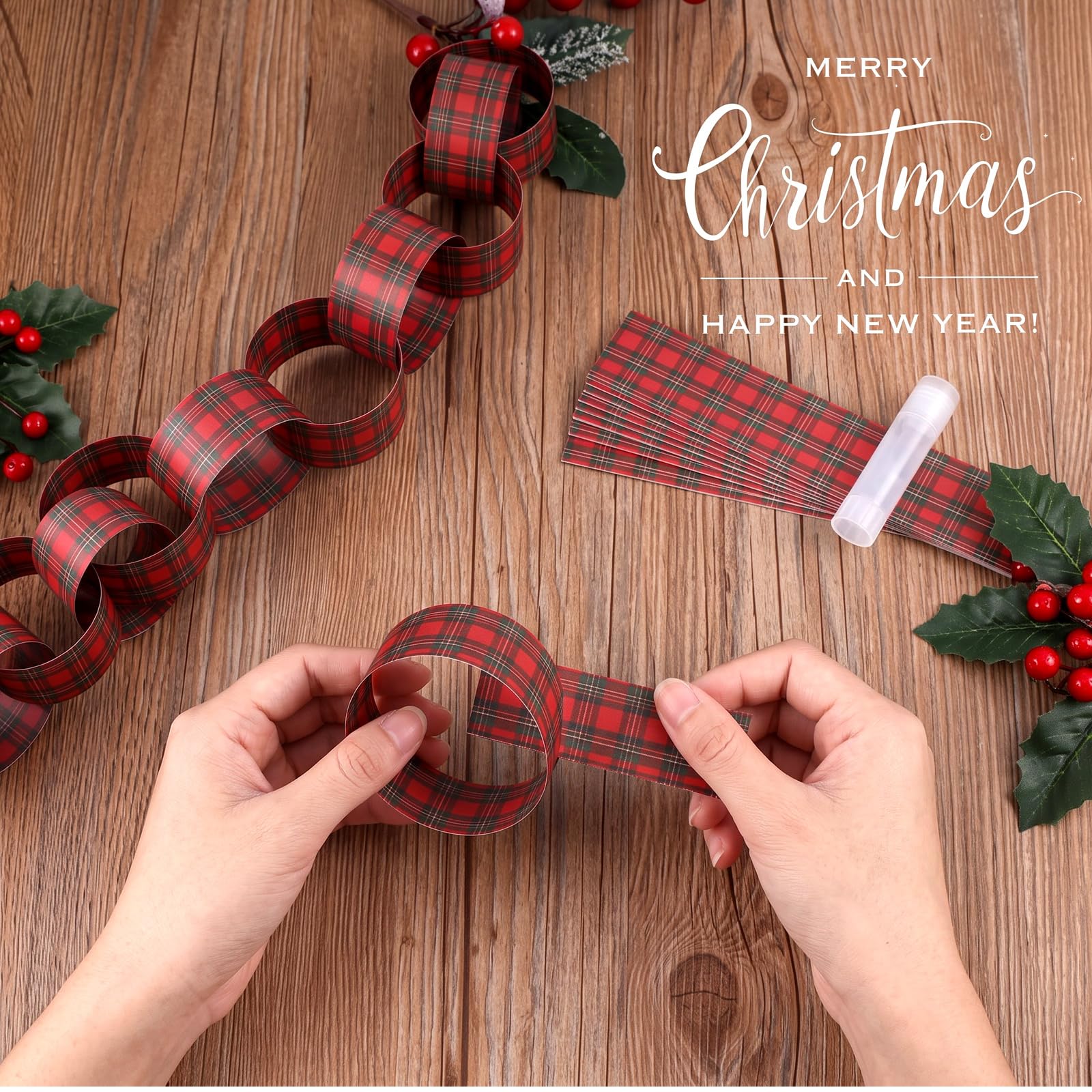 Ghirlanda a catena di carta a  - Christmas Throw Blanket recensione e prezzo