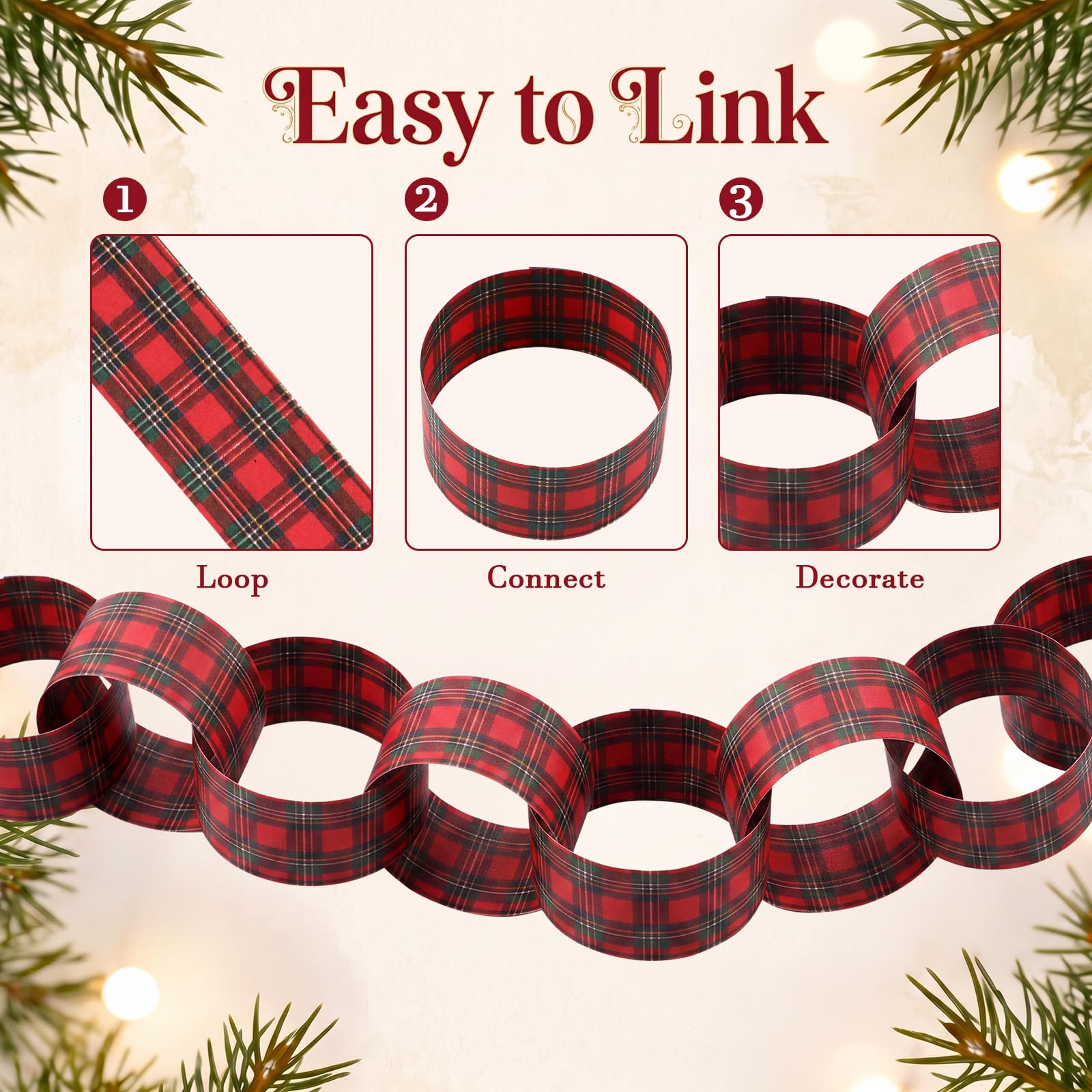 Ghirlanda a catena di carta a  - Christmas Throw Blanket recensione e prezzo