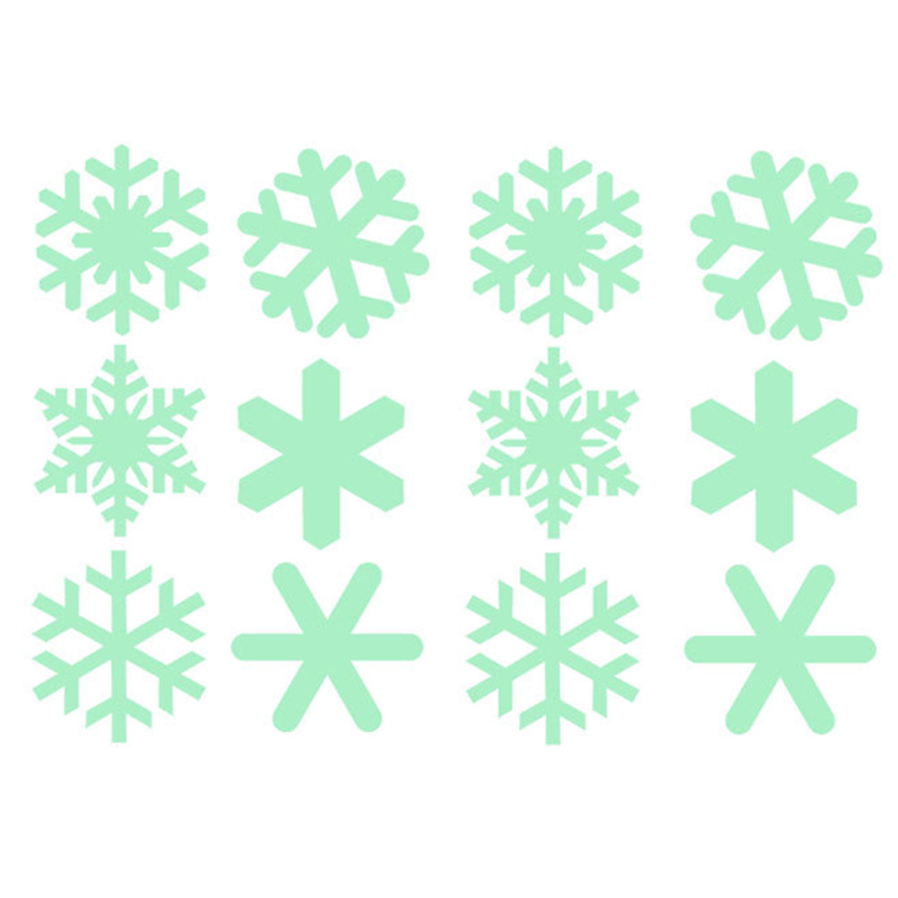 1 Set di Adesivi Murali Lumino - Snowflake Window Decal recensione e prezzo